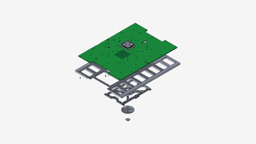 开始生产线针、2D MEMS 探针卡